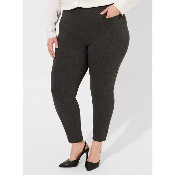 Pull-On Luxe‎ Ponte Pencil Pant - Picture 1 of 4